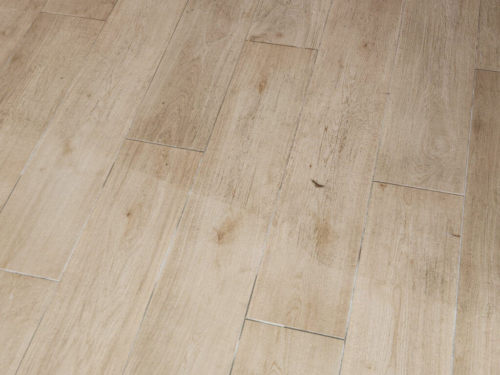vinyl flooring during floor clean